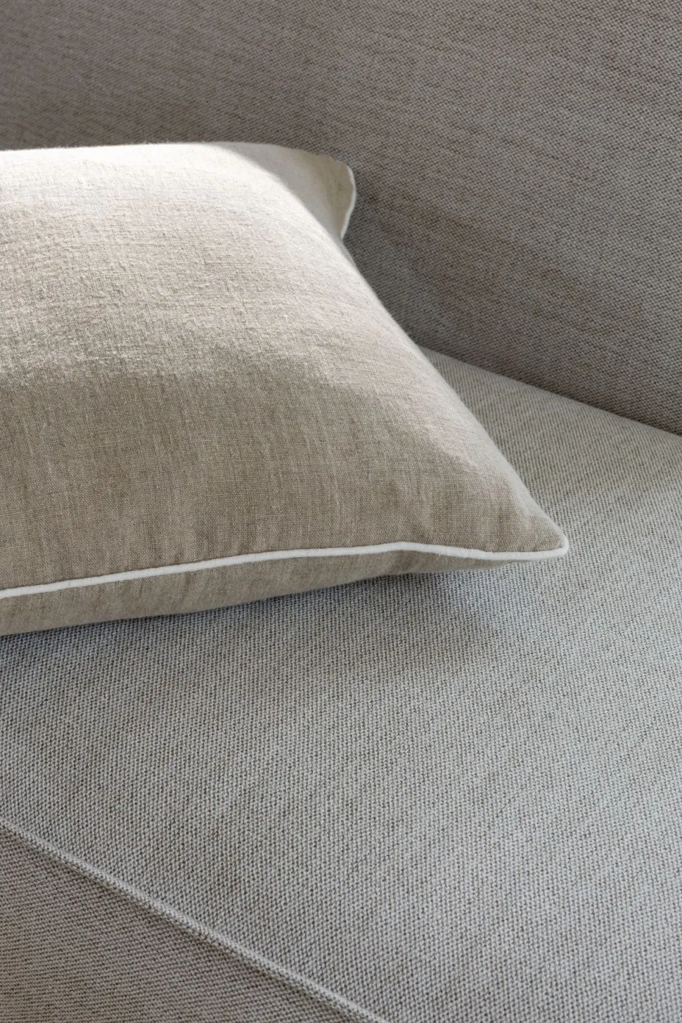 2 deler m/sjeselong venstre natur - 224x154x73 cm