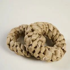 2 pk serviettring natur - ø6,5cm h2cm