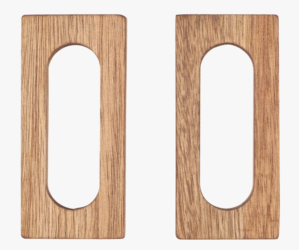 2 pk serviettringer brun - 7,7x3,6x1,5 cm
