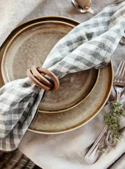 2 pk serviettringer natur - 6x12x2,5 cm