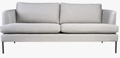 3 seter sofa beige - 189x94x80 cm