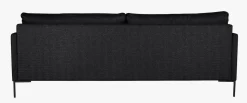 3 seter sofa svart - 227x100x83 cm
