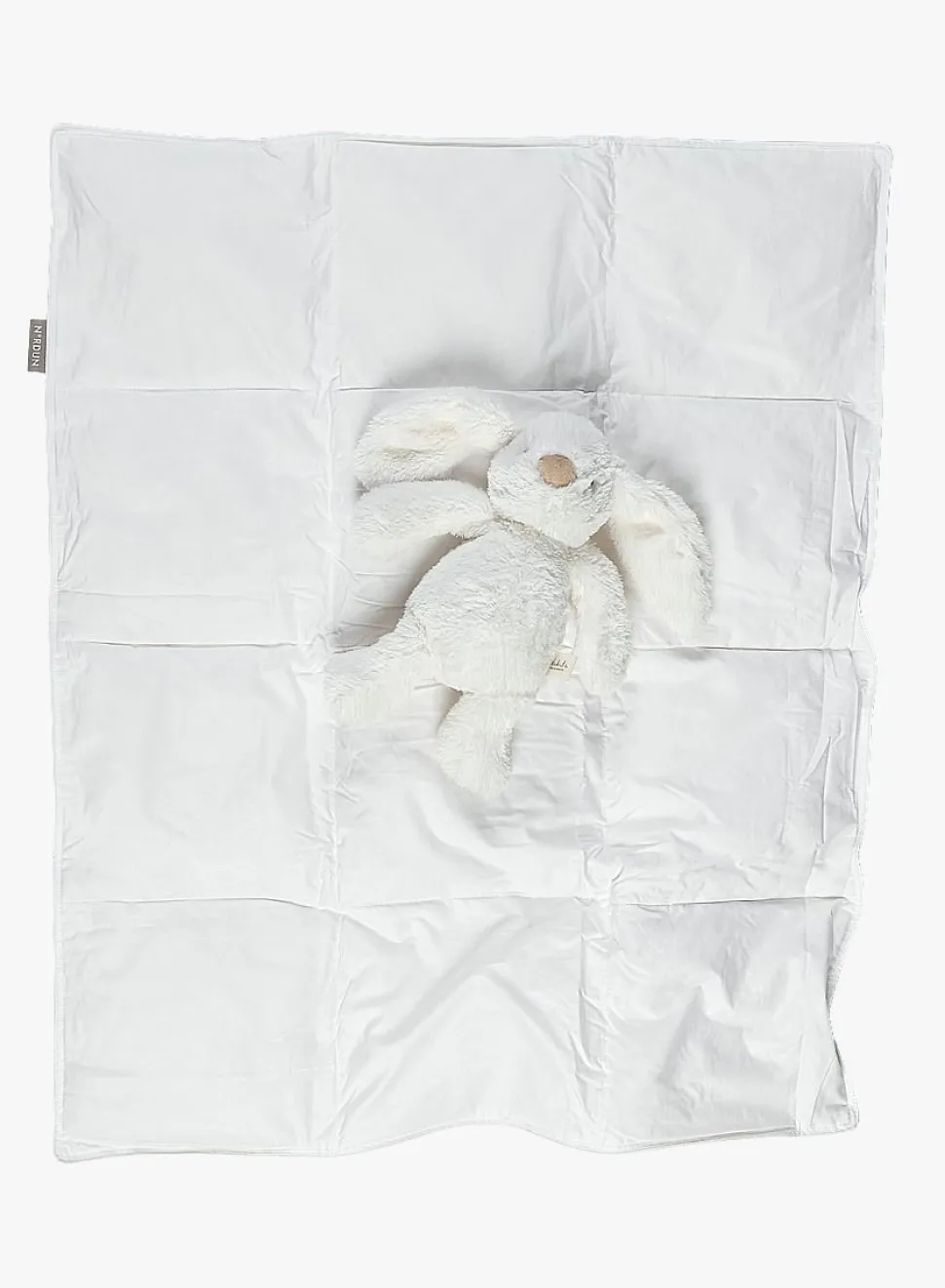 Baby sval dundyne hvit - 65x80 cm