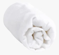 Babylaken hvit - 40x90 cm