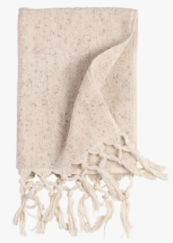 Badehåndkle beige - 50x70 cm