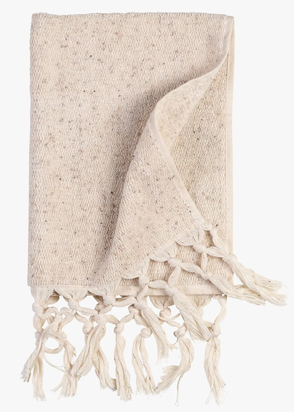 Badehåndkle beige - 50x70 cm