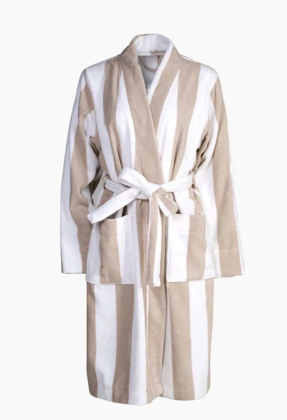 Badekåpe beige - S/M