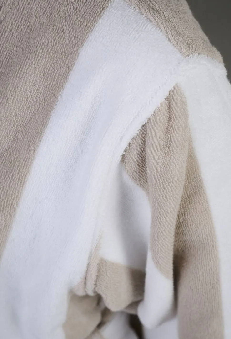 Badekåpe beige - S/M