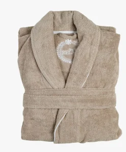 Badekåpe beige - S/M
