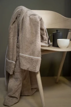 Badekåpe beige - S/M