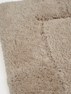 Badematte beige - 50x80 cm