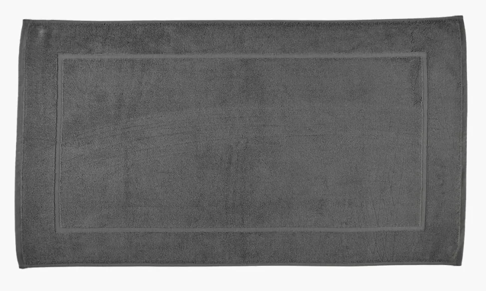 Badematte mørk grå - 50x90 cm