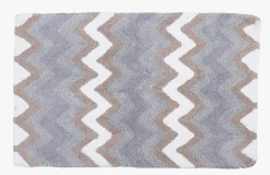 Badematte multi blå - 55x90 cm