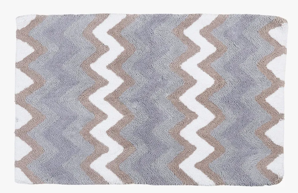 Badematte multi blå - 55x90 cm