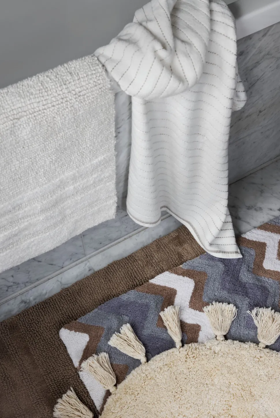 Badematte offwhite - 50x80 cm