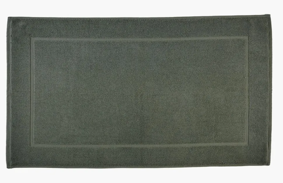 Badematte olivengrønn - 50x90 cm