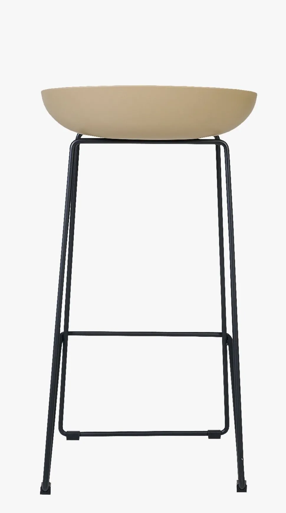 Barstol beige - 44x43x79 cm