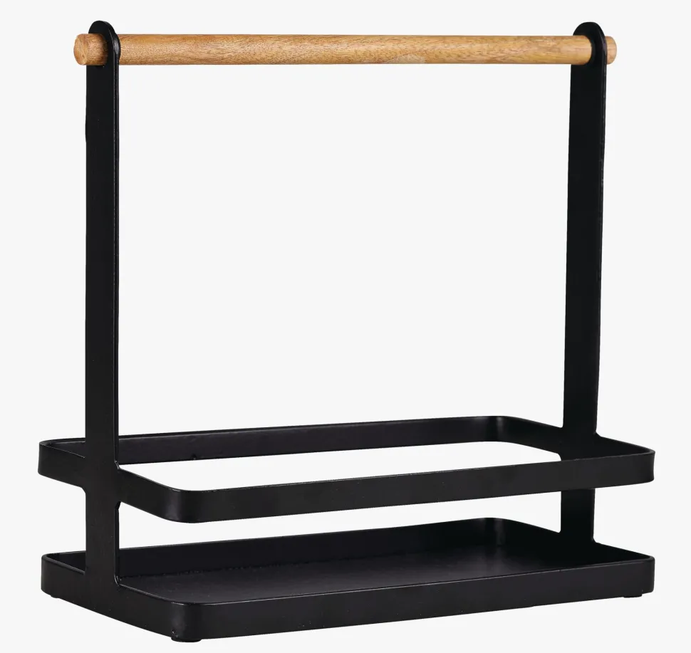 Beholder svart - 25x25x12,5 cm