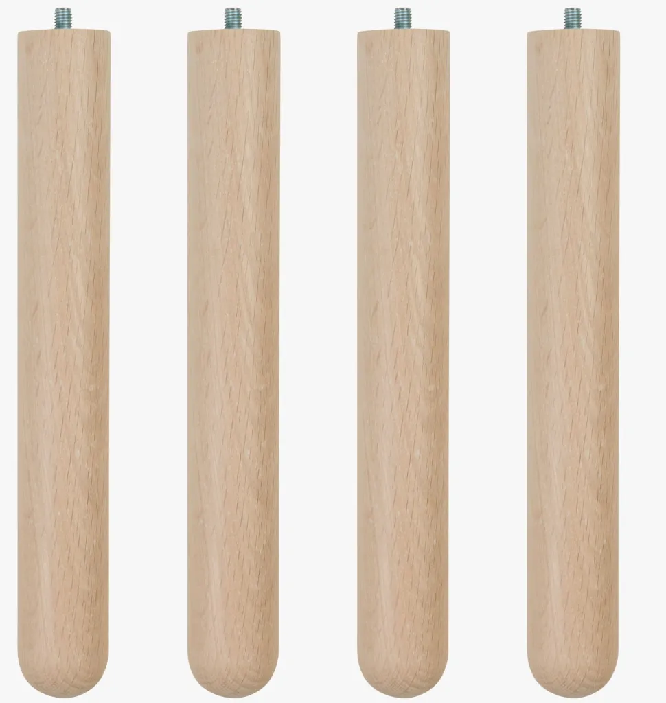 Ben 4 stk natur - 40cm
