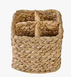 Bestikkurv natur - 15x15x13 cm