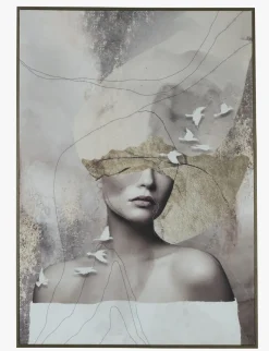 Bilde brun - 70x100 cm