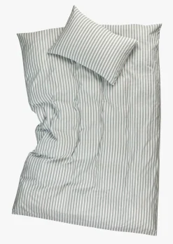 Bomull sengesett grønn - 140x200 cm
