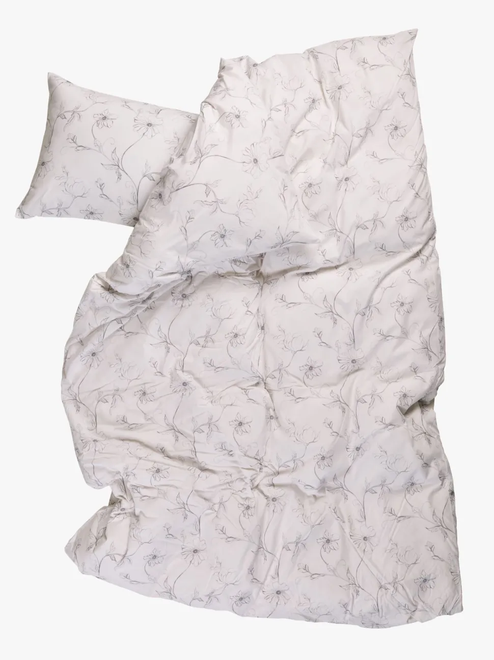 Bomull sengesett multi - 140x200+50x70 cm