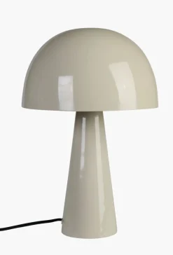 Bordlampe beige - 24x24x37 cm