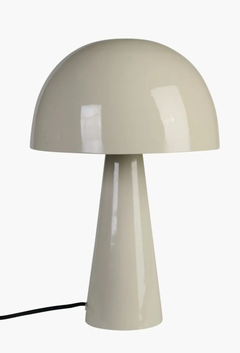 Bordlampe beige - 24x24x37 cm
