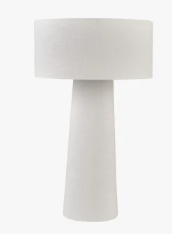 Bordlampe hvit - 30x30x51 cm