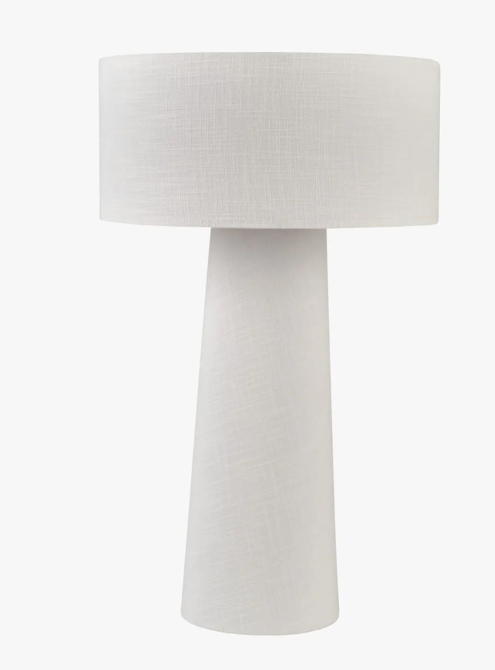 Bordlampe hvit - 30x30x51 cm