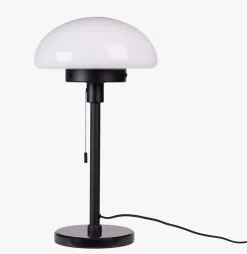 Bordlampe svart - 30,6x30,6x55 cm