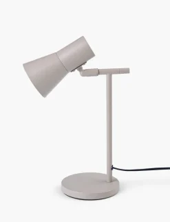 Bordlampe taupe - 18,8x12x30,4 cm