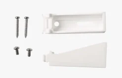 Brakett 2 stk hvit - 7 cm