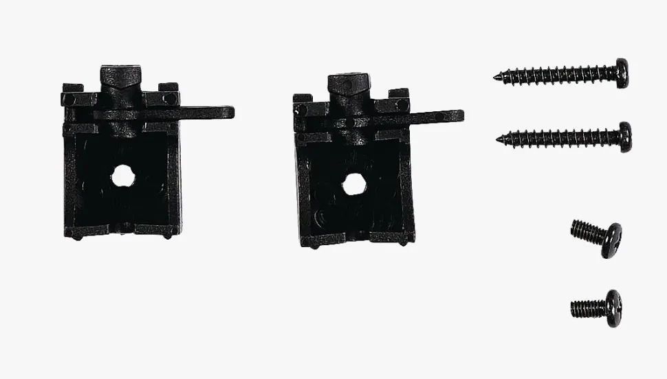 Brakett 2 stk svart - 3 cm