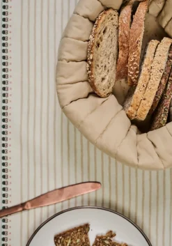 Brødkurv beige - 24 cm ø22