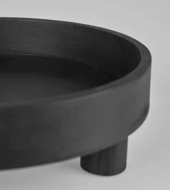 Brett svart - 9 cm ø30,5