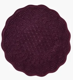 Brikke burgunder - ø40 cm