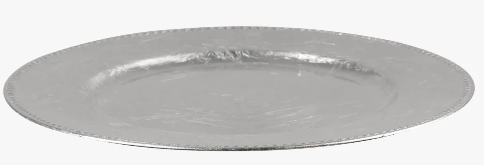 Dekketallerken sølv - ø33 cm