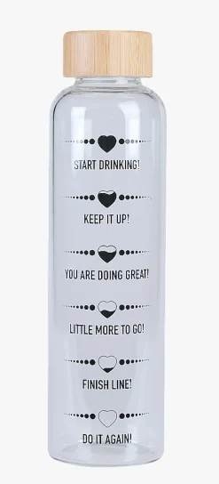Drikkeflaske transparent - 550ml