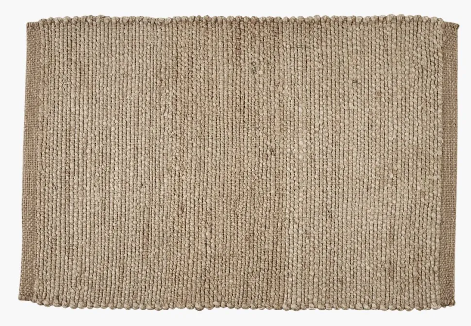 Dørmatte natur - 60x150 cm