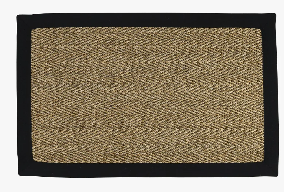 Dørmatte svart - 50x80 cm