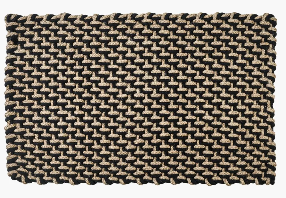 Dørmatte svart - 50x80 cm