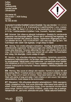Duftlys gråblå - 145 g