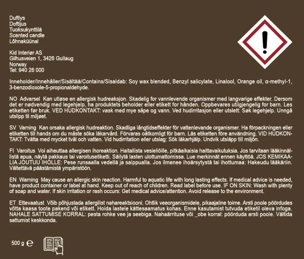 Duftlys sand - 500 g