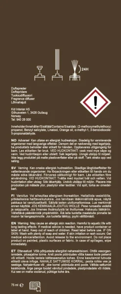 Duftpinner sand - 75 ml