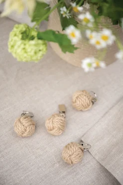 Duklodd 4 pk natur - 3 cm