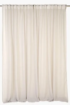 Ekstra bred gardin lys grå - 270x240 cm