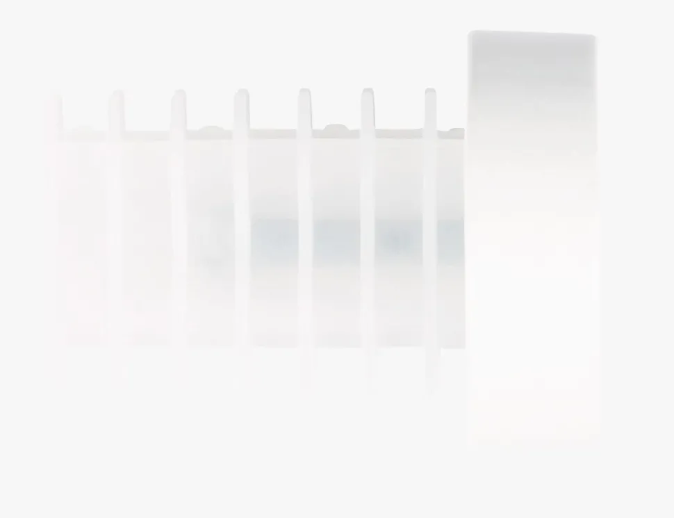 Endestykke 2pk hvit - 22/25 mm