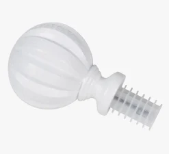 Endestykke 2pk hvit - 13/16 mm